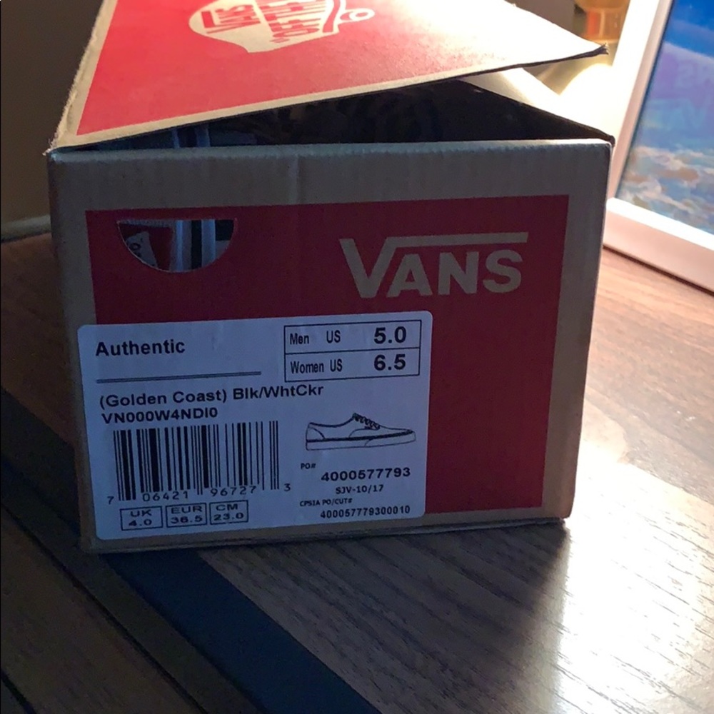 Checkered board vans